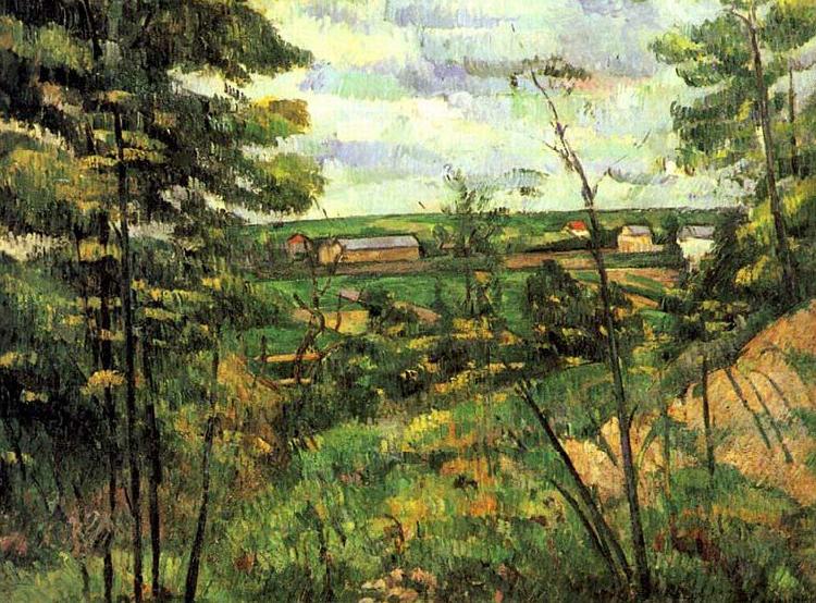 Paul Cezanne Das Tal der Oise china oil painting image
